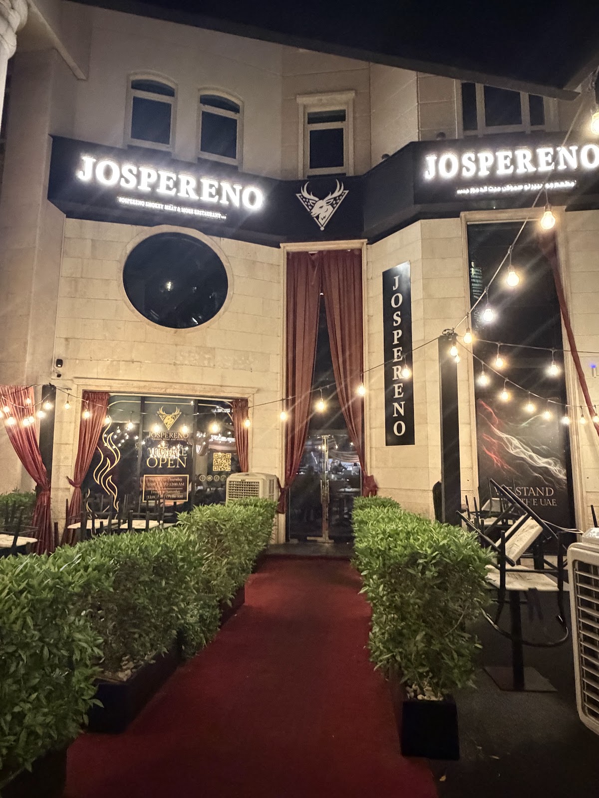 Jospereno Steakhouse & Restaurant DIFC, Dubai